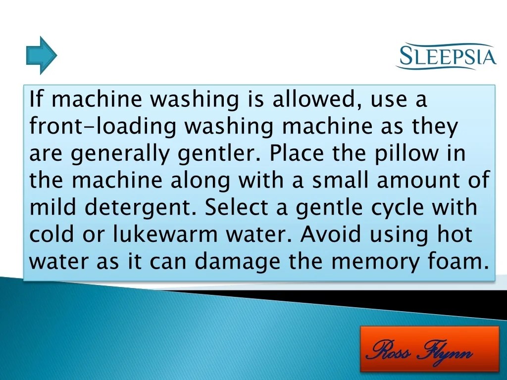 PPT How To Wash Memory Foam Pillows PowerPoint Presentation, free download ID12173819