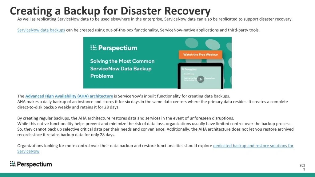 PPT Perspectium _ Creating a ServiceNow Instance PowerPoint