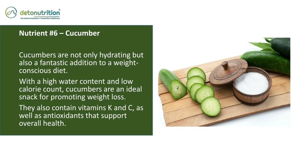 PPT 6 NUTRIENT RICH FOODS PowerPoint Presentation, free download ID