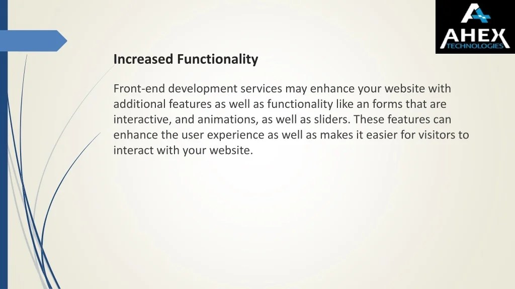 PPT Benefits of Front End Development Services PowerPoint