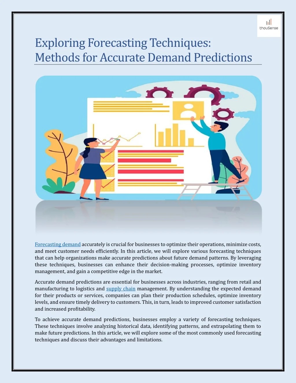 PPT Exploring Forecasting Techniques Methods for Accurate Demand