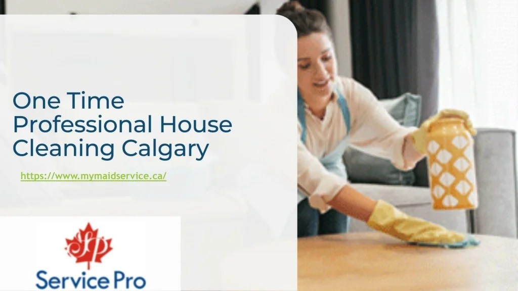 PPT One Time Professional House Cleaning Calgary PowerPoint