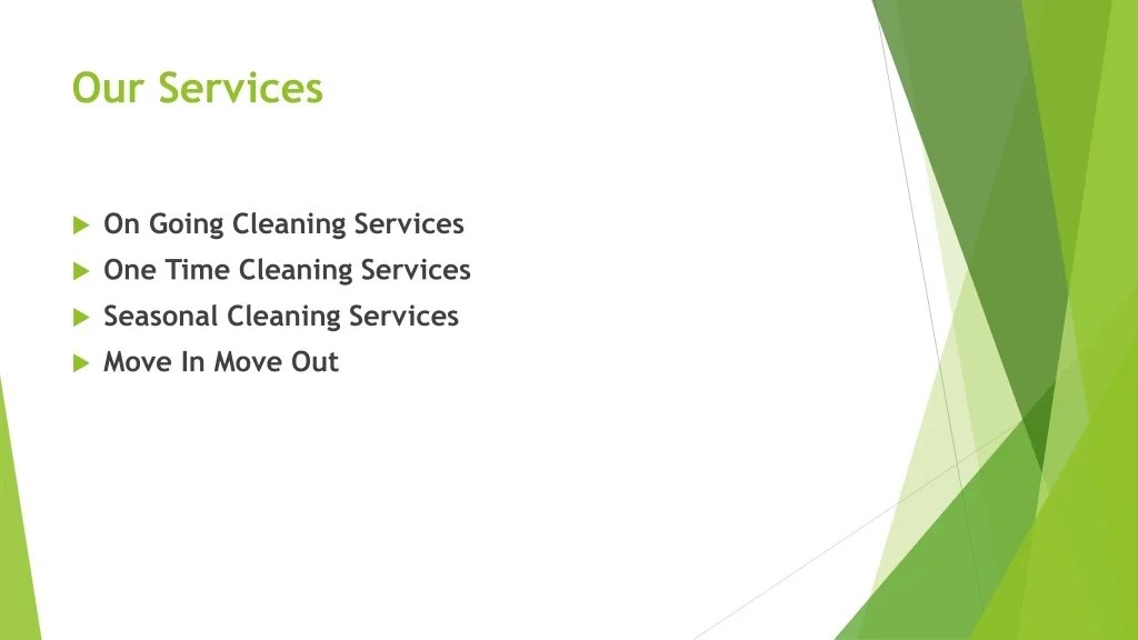 PPT One Time Professional House Cleaning Calgary PowerPoint