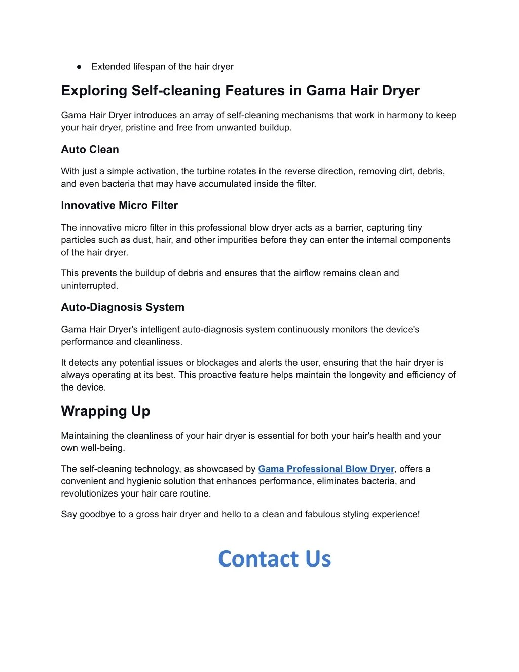 PPT Cleaning Your Hair Dryer How Gama Dryers Are Bringing Cleaning
