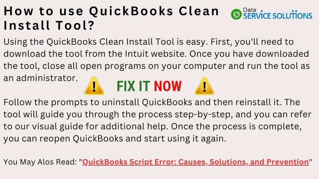 PPT The Benefits of QuickBooks Clean Install Tool and How to Use It