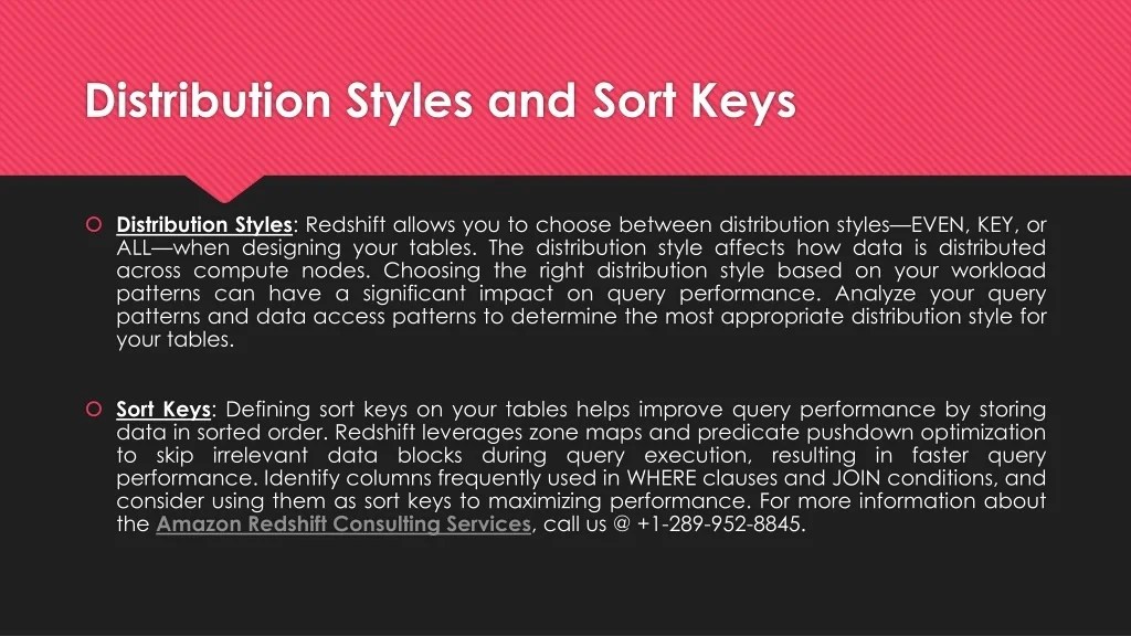 PPT Guide To Amazon Redshift Cost And Performance Optimization
