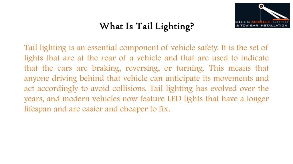 PPT How To Fix Tail Light Wiring 5 Simple Steps To Follow PowerPoint