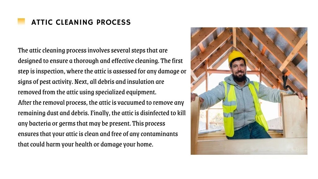 PPT The Ultimate Attic Cleaning Services Guide PowerPoint