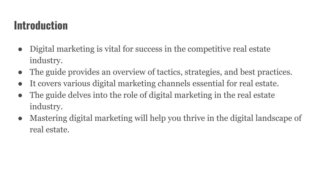 PPT _ The Ultimate Guide to Digital Marketing for Real Estate