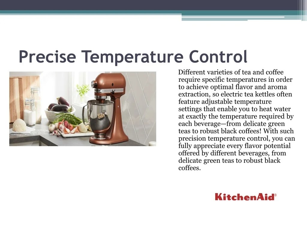 PPT The Incredible Benefits of Electric Tea Kettles PowerPoint