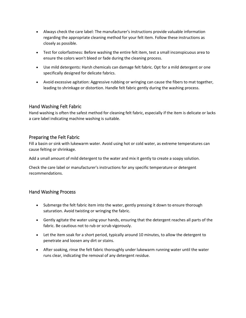 PPT 101 Guide to Wash Felt Fabric PowerPoint Presentation, free