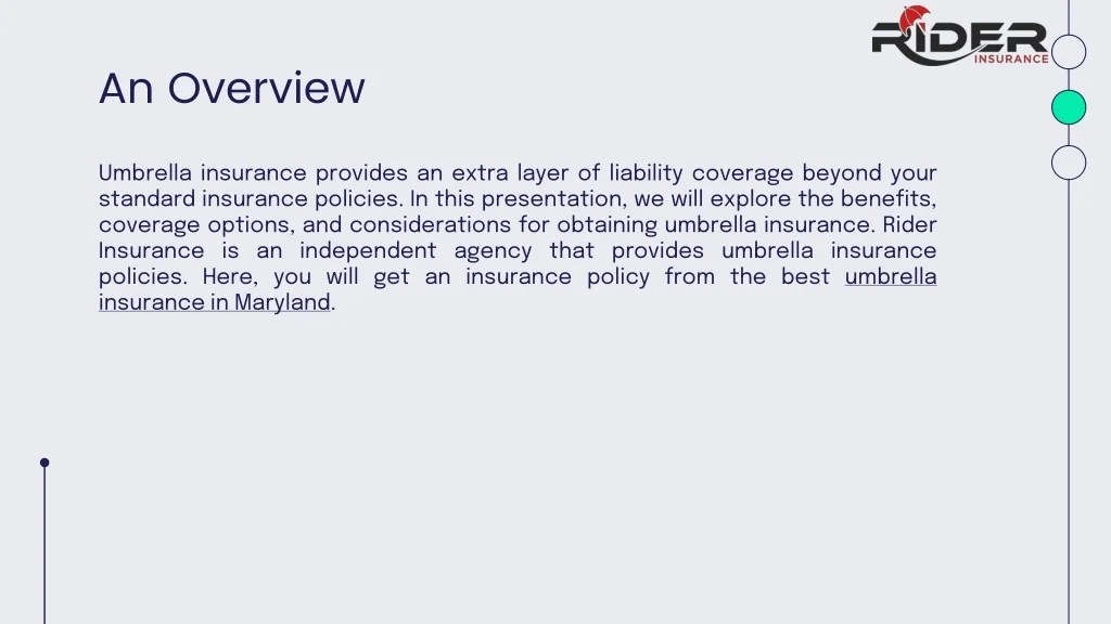 PPT Exploring the Benefits of Umbrella Insurance PowerPoint