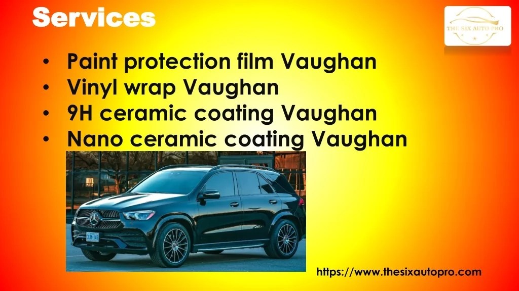PPT Paint protection film Vaughan PowerPoint Presentation, free