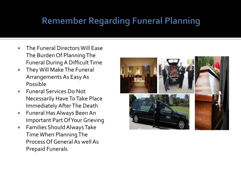 PPT Funeral Etiquettes to Follow Immediately After the Death