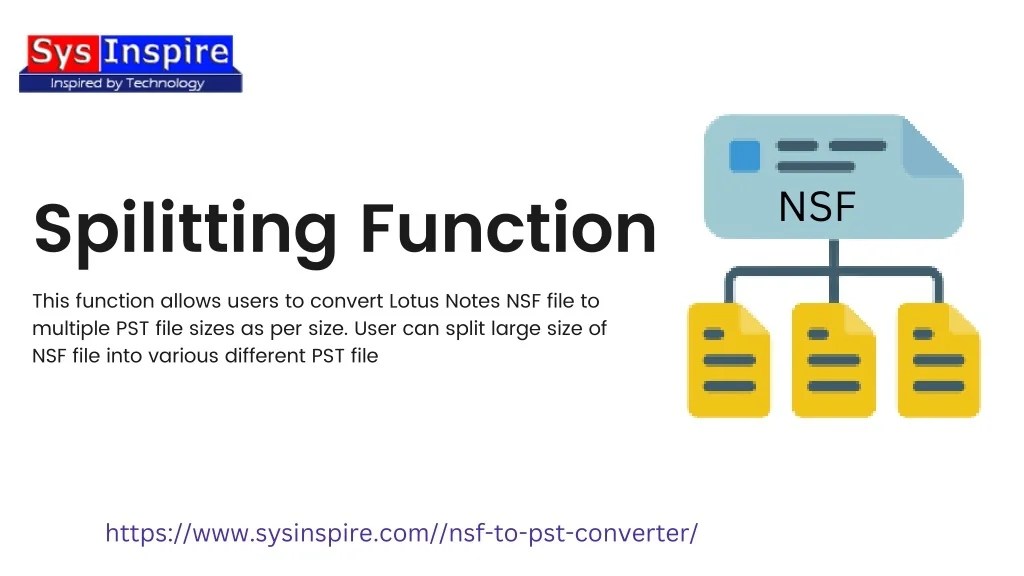PPT SysInspire NSF Converter Free Software PowerPoint Presentation