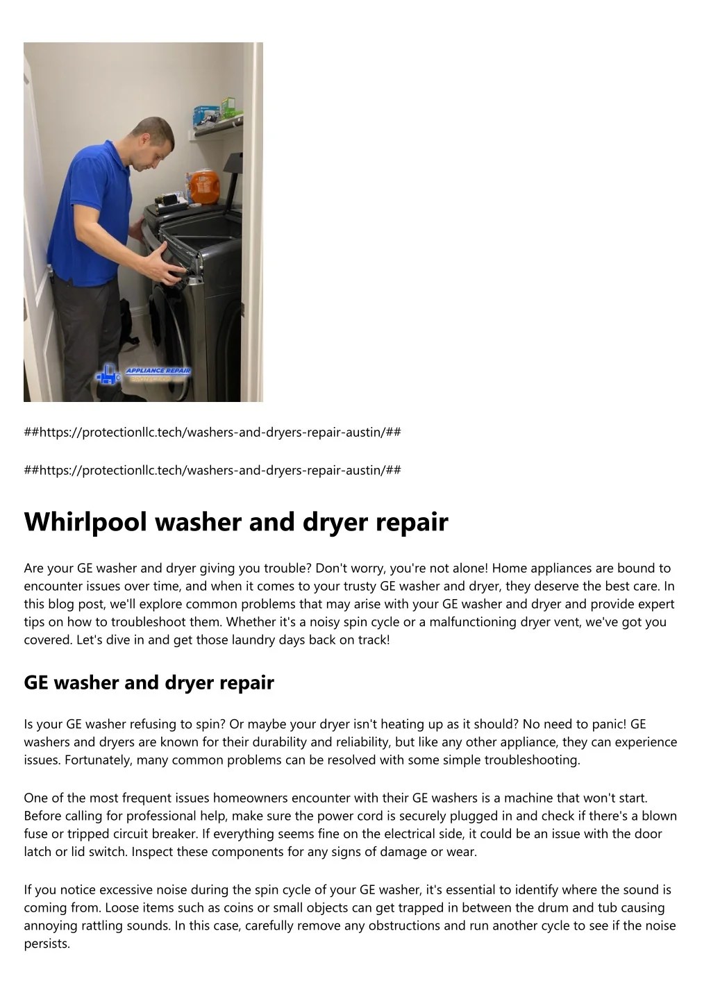 PPT Speed Queen washer and dryer repair PowerPoint Presentation, free