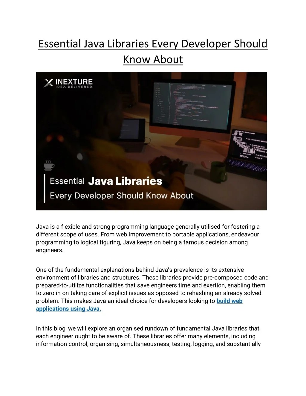 PPT Essential Java Libraries Every Developer Should Know About