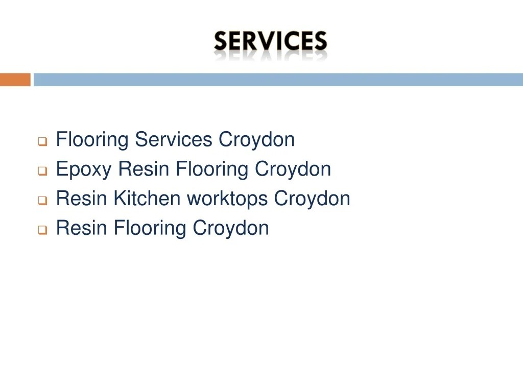 PPT Best Epoxy Resin Flooring in Croydon PowerPoint Presentation