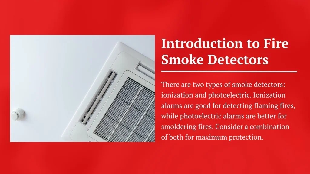PPT Types of Fire Smoke Detectors PowerPoint Presentation, free