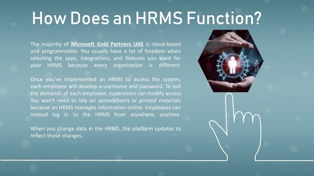 PPT What does Human Resource Management System (HRMS) Do? PowerPoint