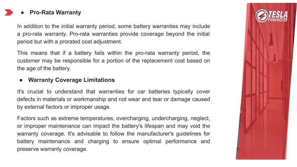 PPT Exploring the Different Types of Battery Warranties and Coverage