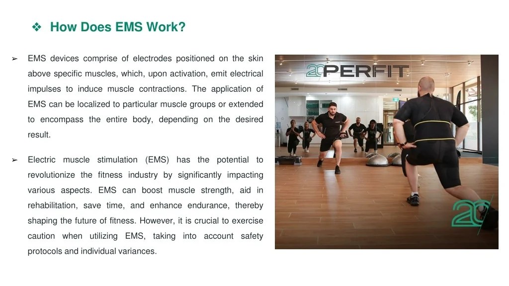 PPT The Future of Fitness Electric Muscle Stimulation and its