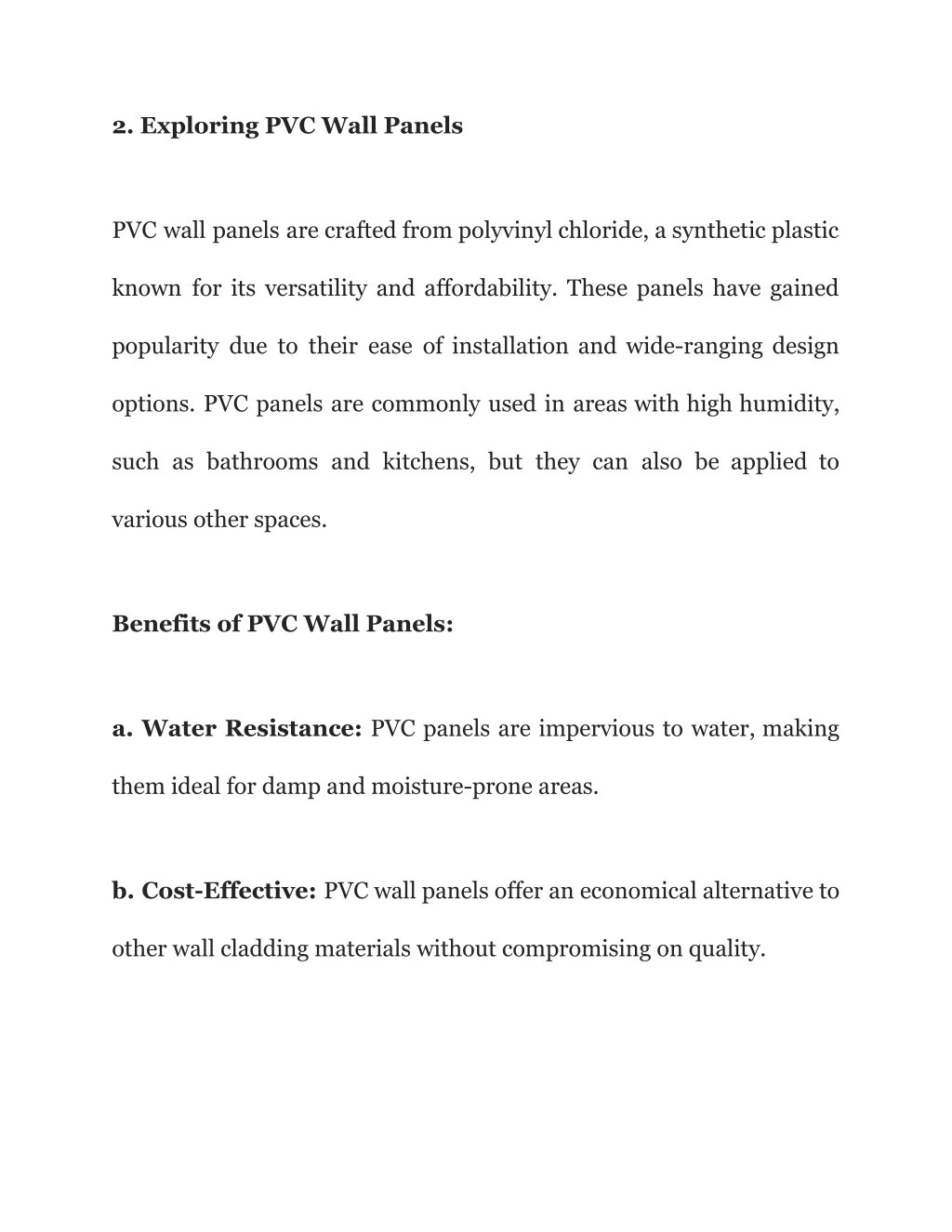 PPT WPC Wall Panels vs. PVC Wall Panels_ Making the Right Choice for