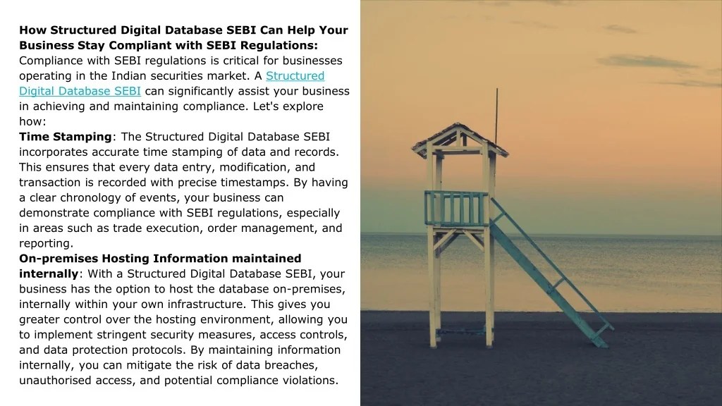 PPT Structured Digital Database SEBI PowerPoint Presentation, free