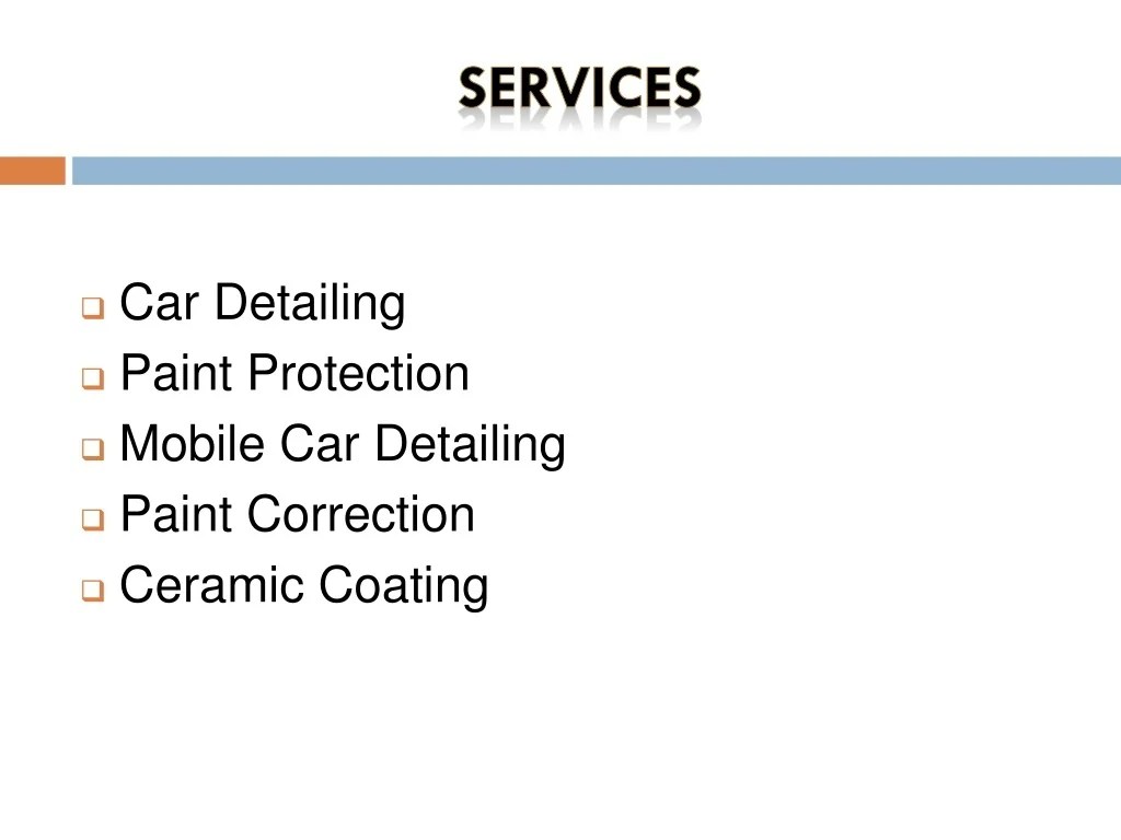 PPT Best Mobile Car Detailing in Coopers Plains PowerPoint