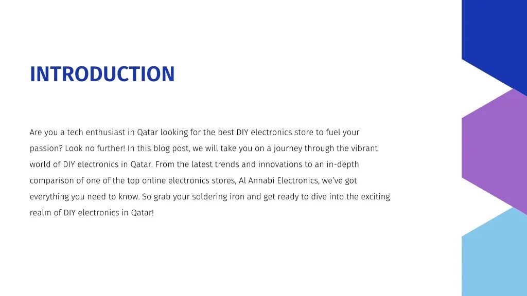 PPT Al Annabi Electronics The Best DIY Electronics Store in Qatar