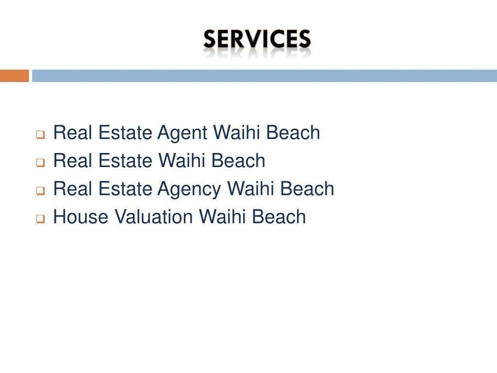 PPT Best Real Estate Agency in Waihi Beach PowerPoint Presentation