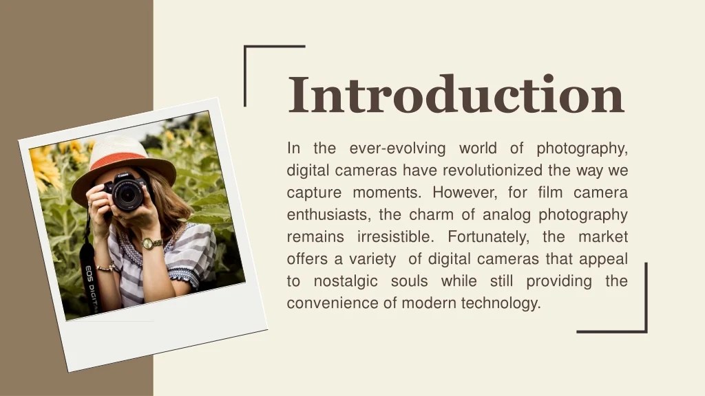 PPT The Best Digital Cameras for Film Camera Lovers PowerPoint