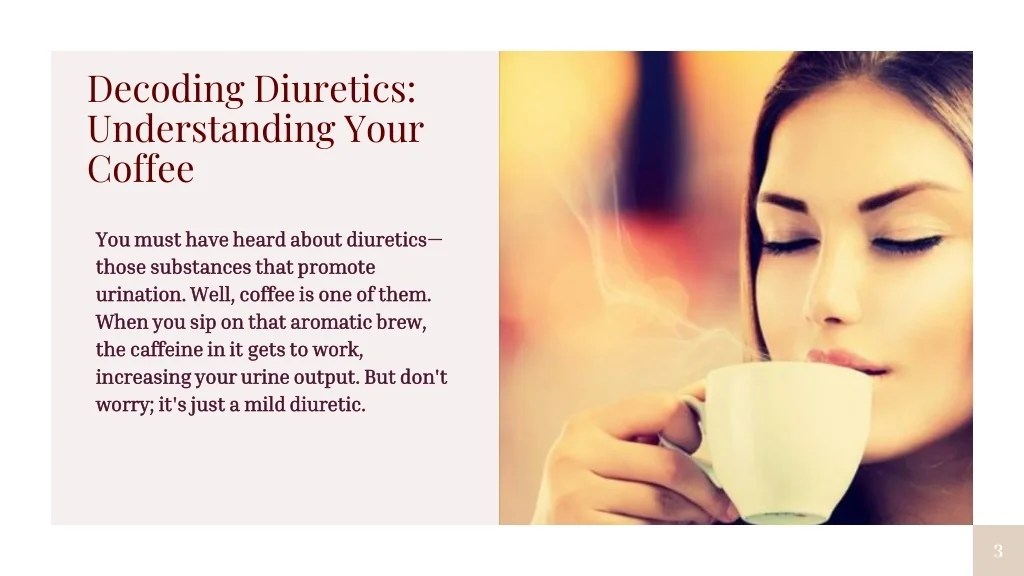 PPT Analysing How Much Coffee Is Too MuchDeciphering the Diuretic