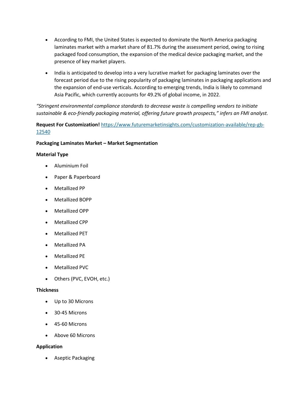 PPT Packaging Laminates Market PowerPoint Presentation, free download