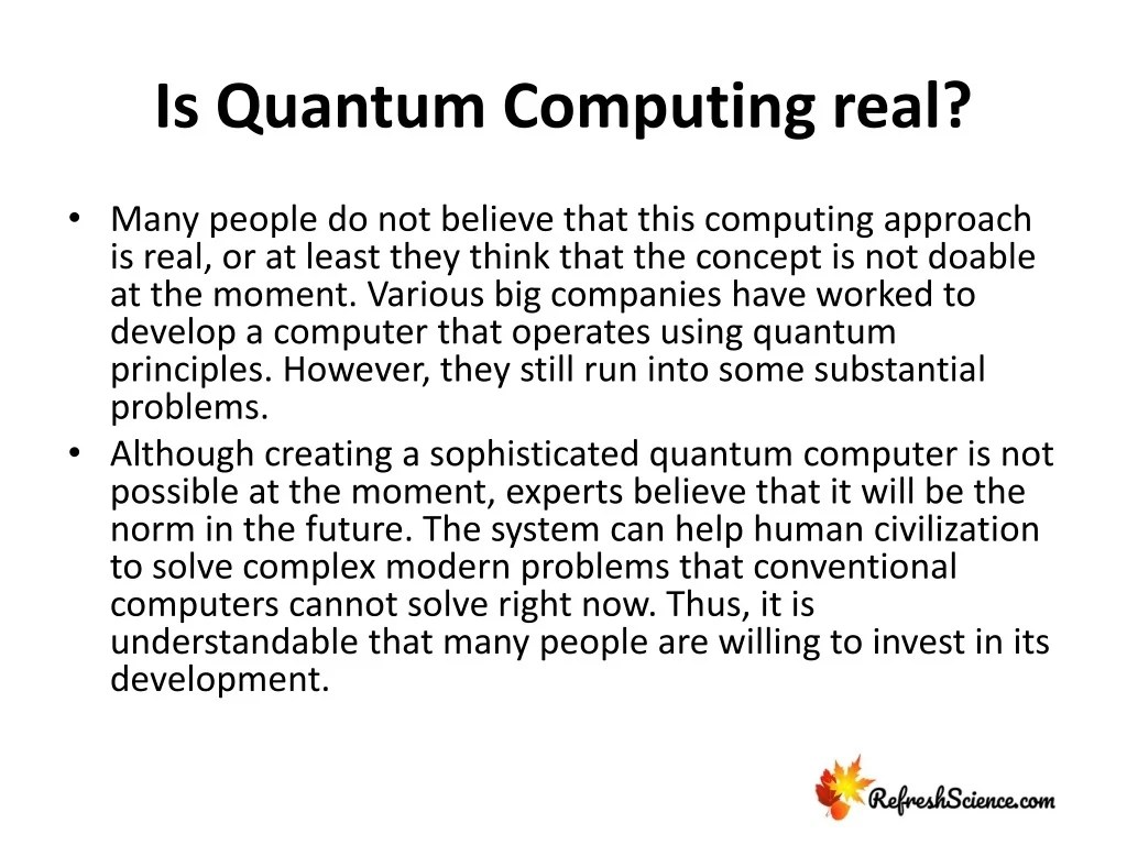 PPT Introduction to Quantum Computing PowerPoint Presentation, free download ID12424177