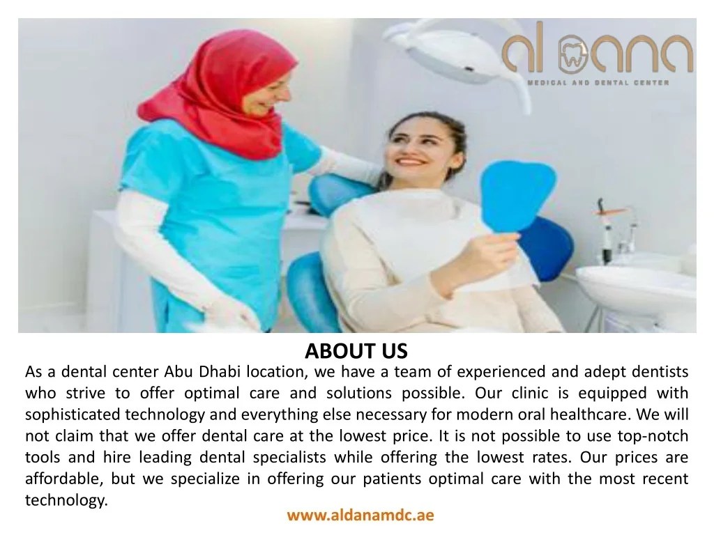 PPT DENTAL CENTER ABU DHABI (1) PowerPoint Presentation, free