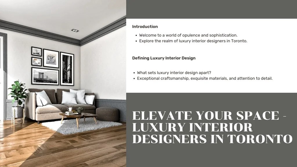 PPT Transform Your Space with Top Interior Designers in Toronto