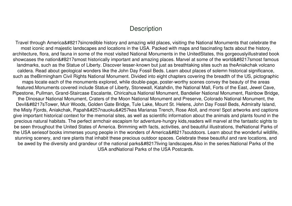 PPT get [PDF] Download National Monuments of the USA (National Parks of the USA, 4) PowerPoint