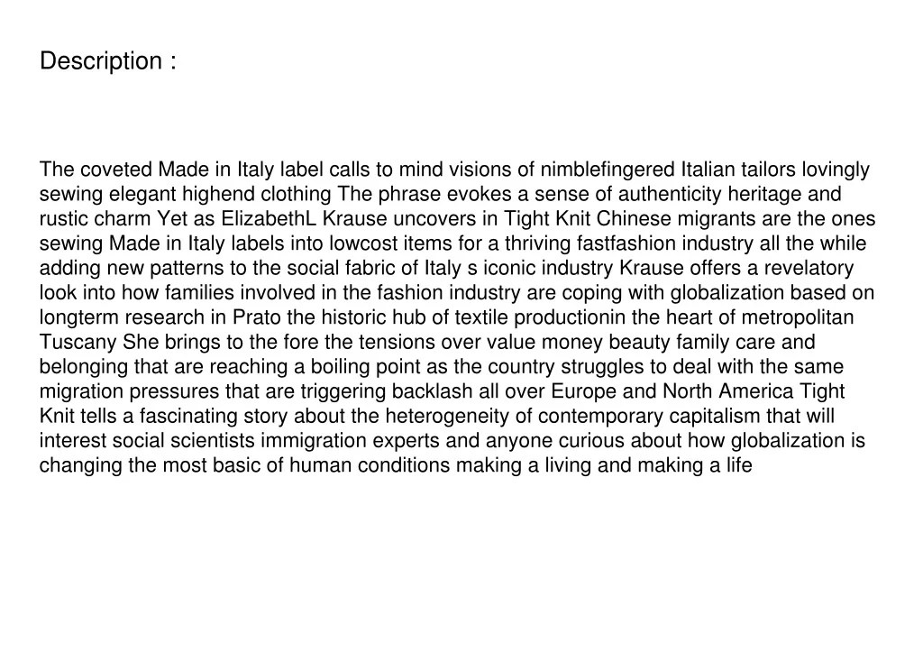 PPT Download Tight Knit Global Families and the Social Life of Fast