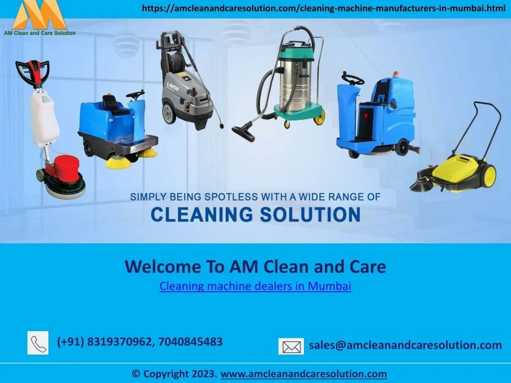 PPT Cleaning Machine Dealers in Mumbai PowerPoint Presentation, free