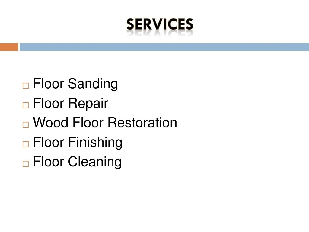 PPT Best Wood Floor Restoration in Sale PowerPoint Presentation, free