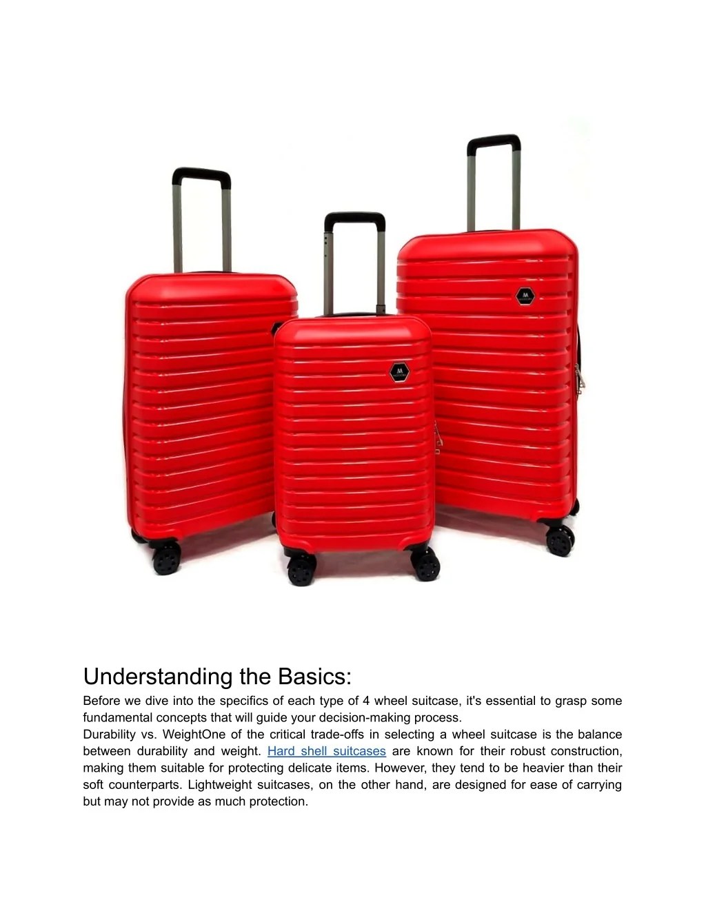 PPT Wheel Suitcases 101_ A Comprehensive Buyer's Guide PowerPoint