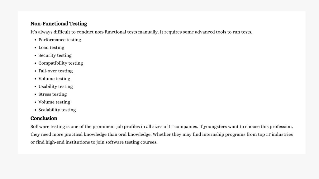PPT Software Tester Job Roles and Responsibilities PowerPoint