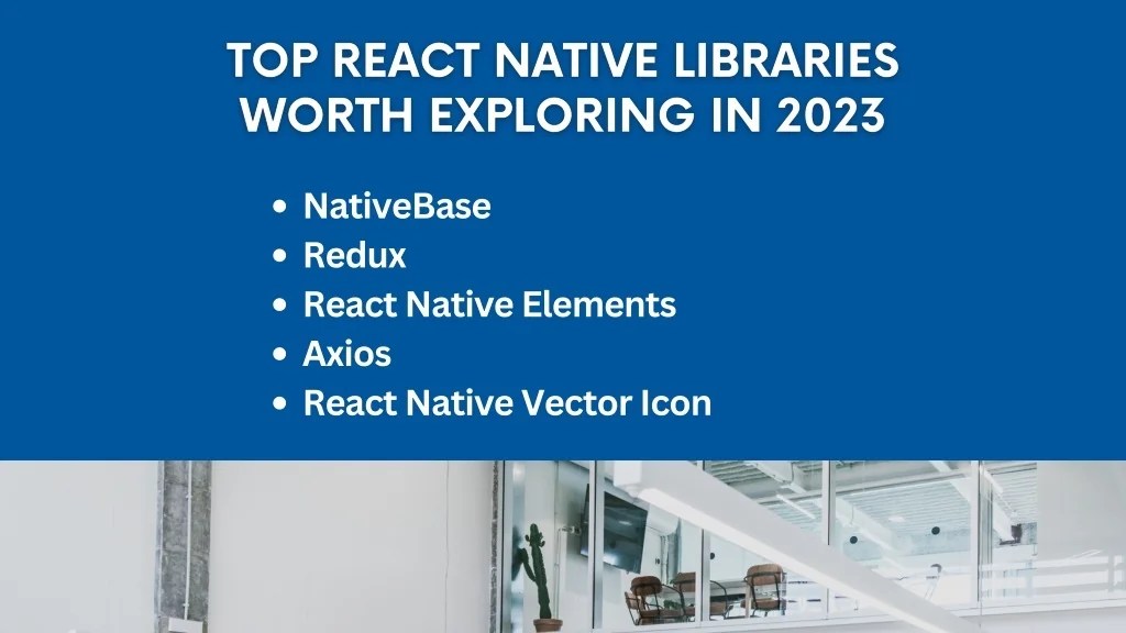 PPT Exploring React Native Libraries and Tools Protonshub
