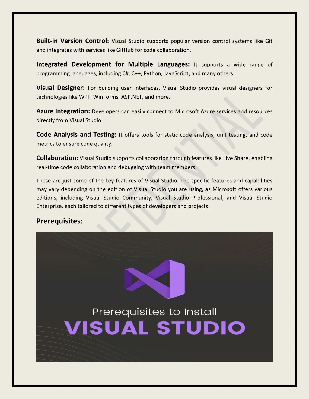 PPT How to Download and Install Visual Studio? PowerPoint
