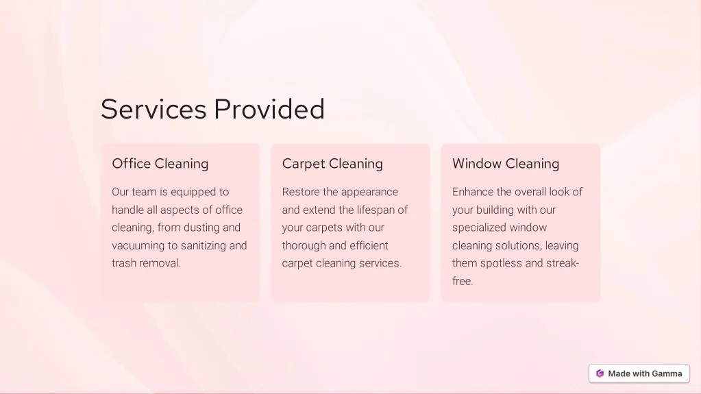 PPT Exemplary Commercial Cleaning Services in Brisbane PowerPoint