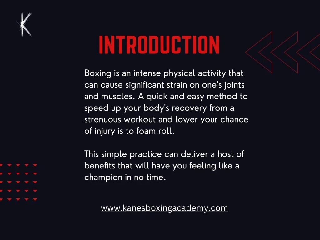 PPT Boxers' Benefits From Foam Rolling PowerPoint Presentation, free