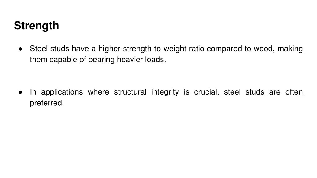 PPT Steel Stud Framing VS Wood Stud Framing PowerPoint Presentation, free download ID12619669