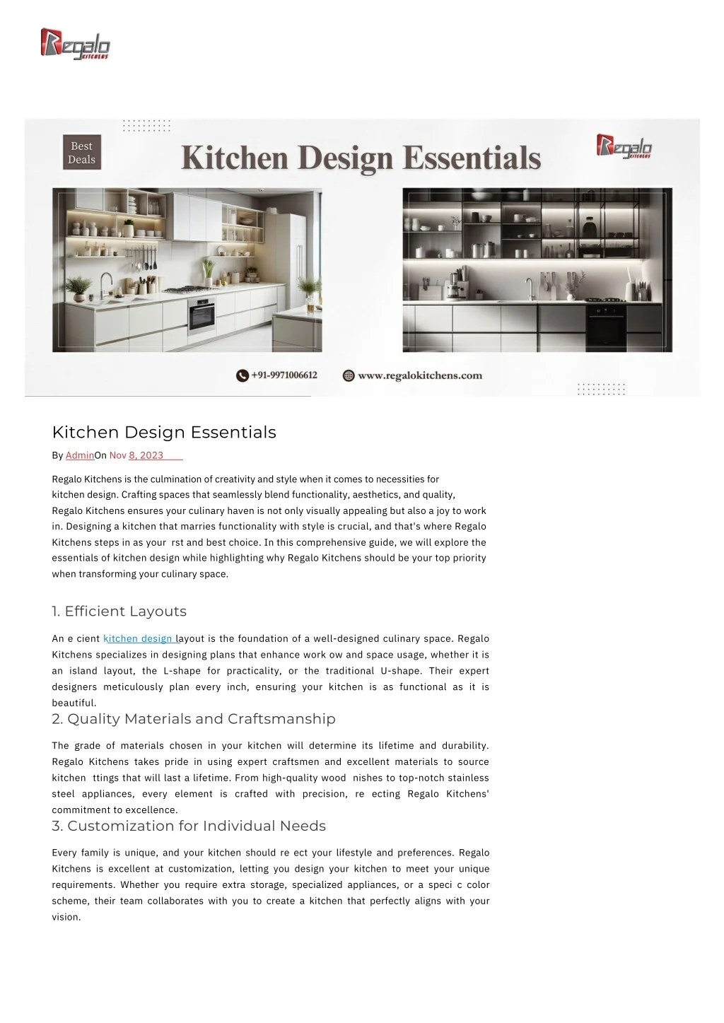 PPT Kitchen Design Essentials PowerPoint Presentation, free download