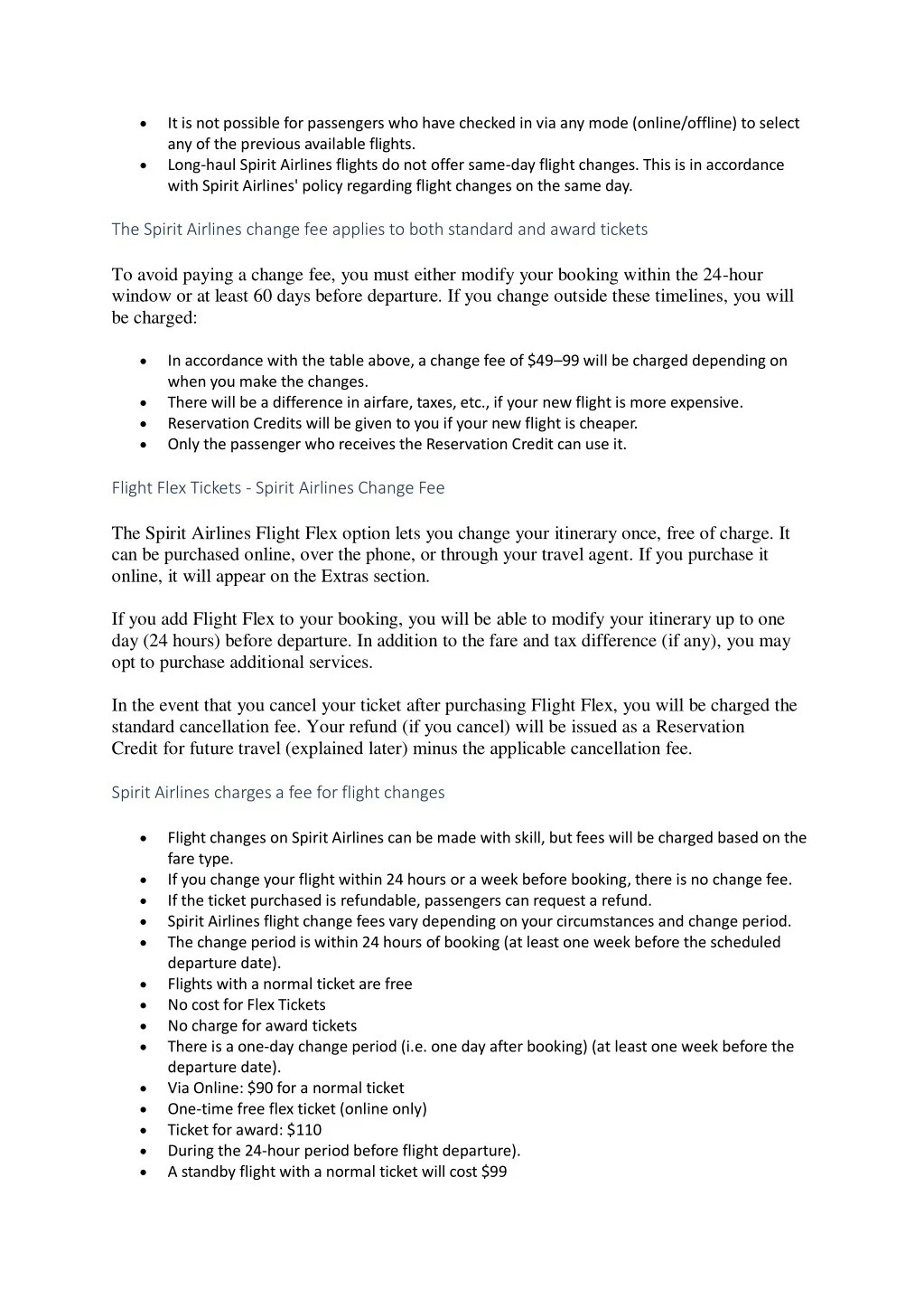 PPT A Quick Guide to Spirit Airlines Change Flight Policy PowerPoint Presentation ID12642118